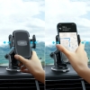 Joyroom uchwyt samochodowy na telefon na deskę rozdzielczą i szybę czarny