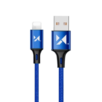 Wozinsky kabel USB - Lightning 2,4A 2m niebieski